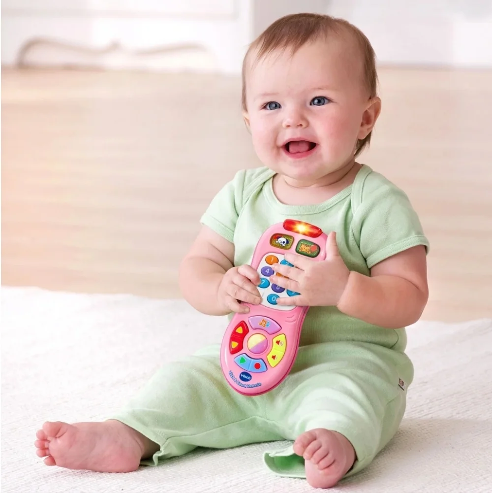 VTech Click and Count Light- Up‎ Remote Control Baby and Toddler Learning Toy